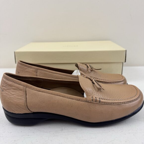 Liz Claiborne Lizflex Andy Stepin Low W/Bow Brown Loafers Size 7.5M - Picture 3 of 11